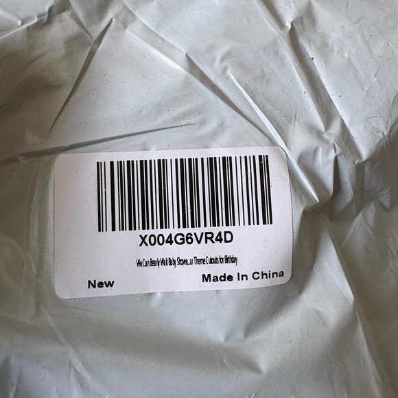 Never Used We Can Bearly Wait Baby Shower Teddy Bear Decorations Boy - Picture 4 of 5